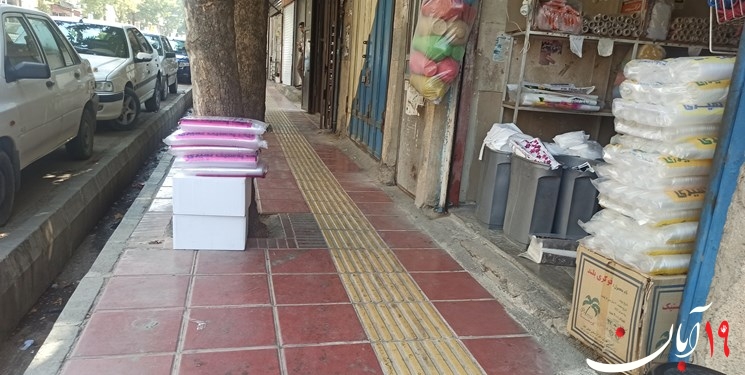 پیادهرو خواری در یاسوج!/آهسته عبور کنید؛ اینجا ملک شخصی ماست؟!+فیلم