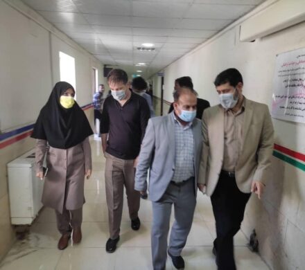 بازدید نماینده مردم شهرستان گچساران و باشت از روند اصلاح و بازسازی مشکلات زیربنایی بیمارستان شهید رجایی