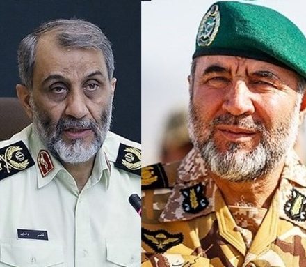 سفر ۲ فرمانده ارشد نظامی کشور به سیستان