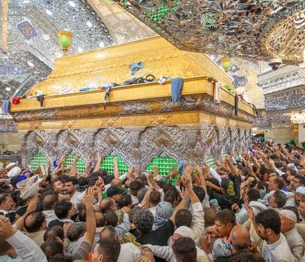 فیلم/ حال و هوای حرم امام حسین(ع) در روز عرفه