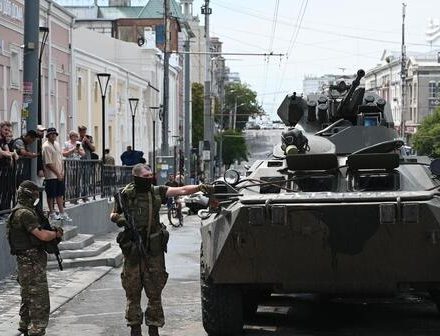 فیلم/ خروج رئیس و نیروهای واگنر از روستوف