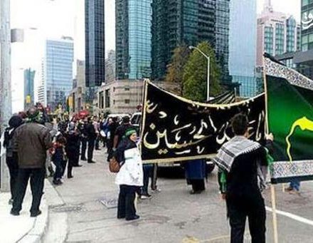 فیلم/ عزاداری روز عاشورا در تورنتو کانادا