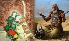 فیلم/ روز چهارم محرم؛ دو طفلان حضرت زینب(س) و جناب حر