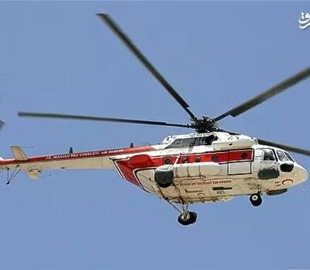 فیلم/ جزئیاتی از سقوط بالگرد در یاسوج