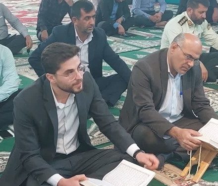 مراسم محفل انس با قرآن با حضور قاریان برتر کشور و استانی در قلعه رئیسی