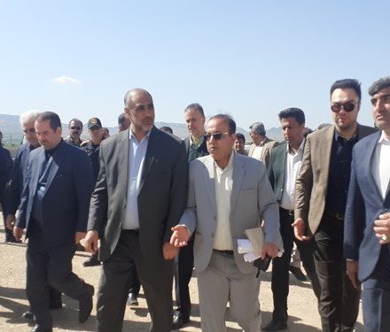 بازدید وزیر جهاد کشاورزی از شرکت تولید گوشت زردانه فدک گچساران