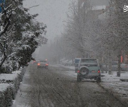 فیلم/ بارش برف بهاری در روستاهای سلماس