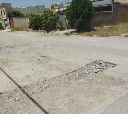 وضعیت نابسامان کوچه های شهرک هدایت گچساران