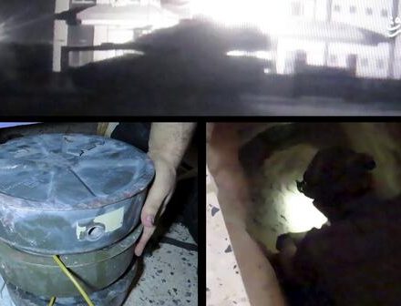 فیلم/ انهدام تانک مرکاوای دشمن توسط تله انفجاری القسام در رفح