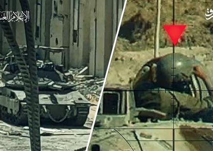 فیلم/ انهدام ادوات زرهی دشمن توسط القسام در رفح