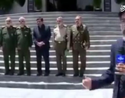 فیلم/ حضور فرماندهان ارشد نظامی در نهاد ریاست جمهوری