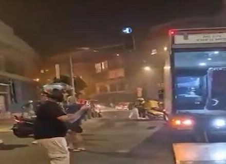 فیلم/ لحظه اصابت پهپاد یافا به تل آویو