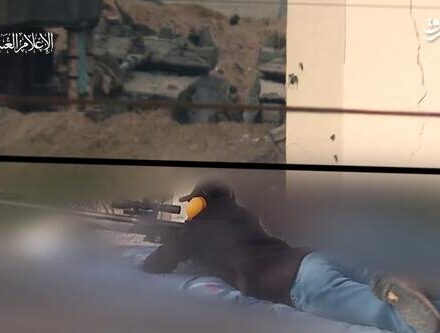 فیلم/ شکار سرباز ارتش اسرائیل توسط تک تیرانداز حماس