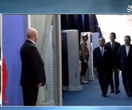 فیلم/ استقبال قالیباف از مهمانان مراسم تحلیف