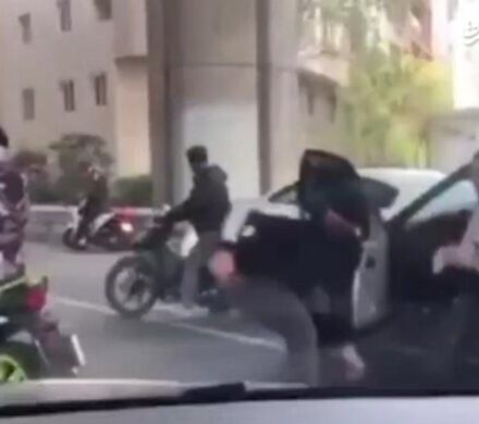 فیلم/ دستگیری متهم چهارم سرقت مسلحانه با سلاح سرد پل صدر