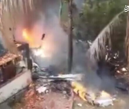 فیلم/ ۶۲ کشته در سقوط یک هواپیما در برزیل