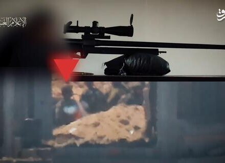 فیلم/ شکار صهیونیستها توسط تک تیرانداز حماس