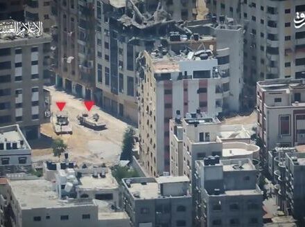 فیلم/ کمین موفق القسام علیه دشمن در محله “تل الحوا” غزه