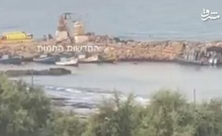 فیلم/ویدیویی از جابهجایی مجروحان قایق جنگی توسط صهیونیستها