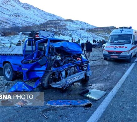 ۴ کشته و ۲ مصدوم در برخورد وانت نیسان با پژو در محور «یاسوج به اقلید»