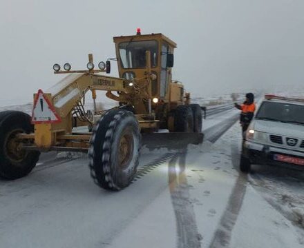 بارش برف و پدیده مه در برخی جاده‌های کهگیلویه و بویراحمد