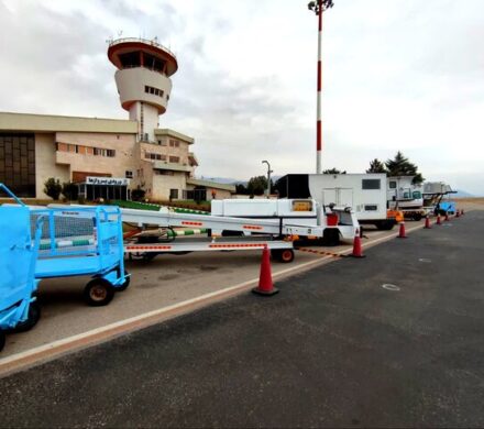 بهره‌برداری از تجهیزات تخصصی هندلینگ فرودگاه یاسوج