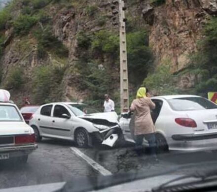 ریختن گازوییل در جاده یاسوج به بابامیدان سهوی یا عمدی؟/ رانندگان مراقب باشند