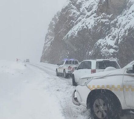 آخرین وضعیت راه‌های کهگیلویه و بویراحمد/ بارش برف در برخی محورها