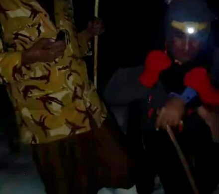 عملیات نجات جوان ۳۸ ساله توسط هلال‌احمر در ارتفاعات «گرگو» بویراحمد