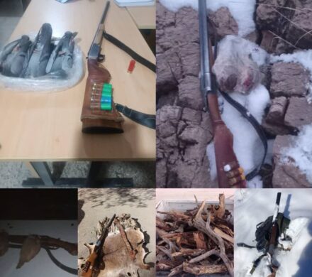 کشف و ضبط ۶ قبضه سلاح و ۱۰ تخلف زیست محیطی طی ۹ ماهه امسال در بویراحمد